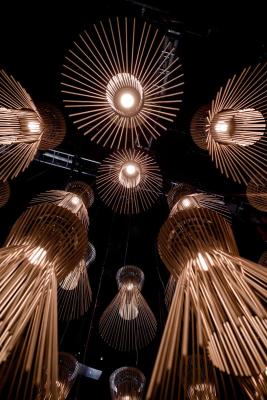 salone del mobile, installazione metamorfosis presso superstudiopi, Milano